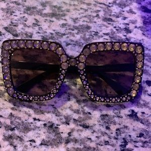 Rhinestone sunglasses